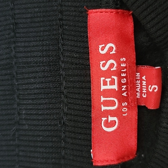 Guess Black Workout Athletic Sweat Pants S - Picture 6 of 11